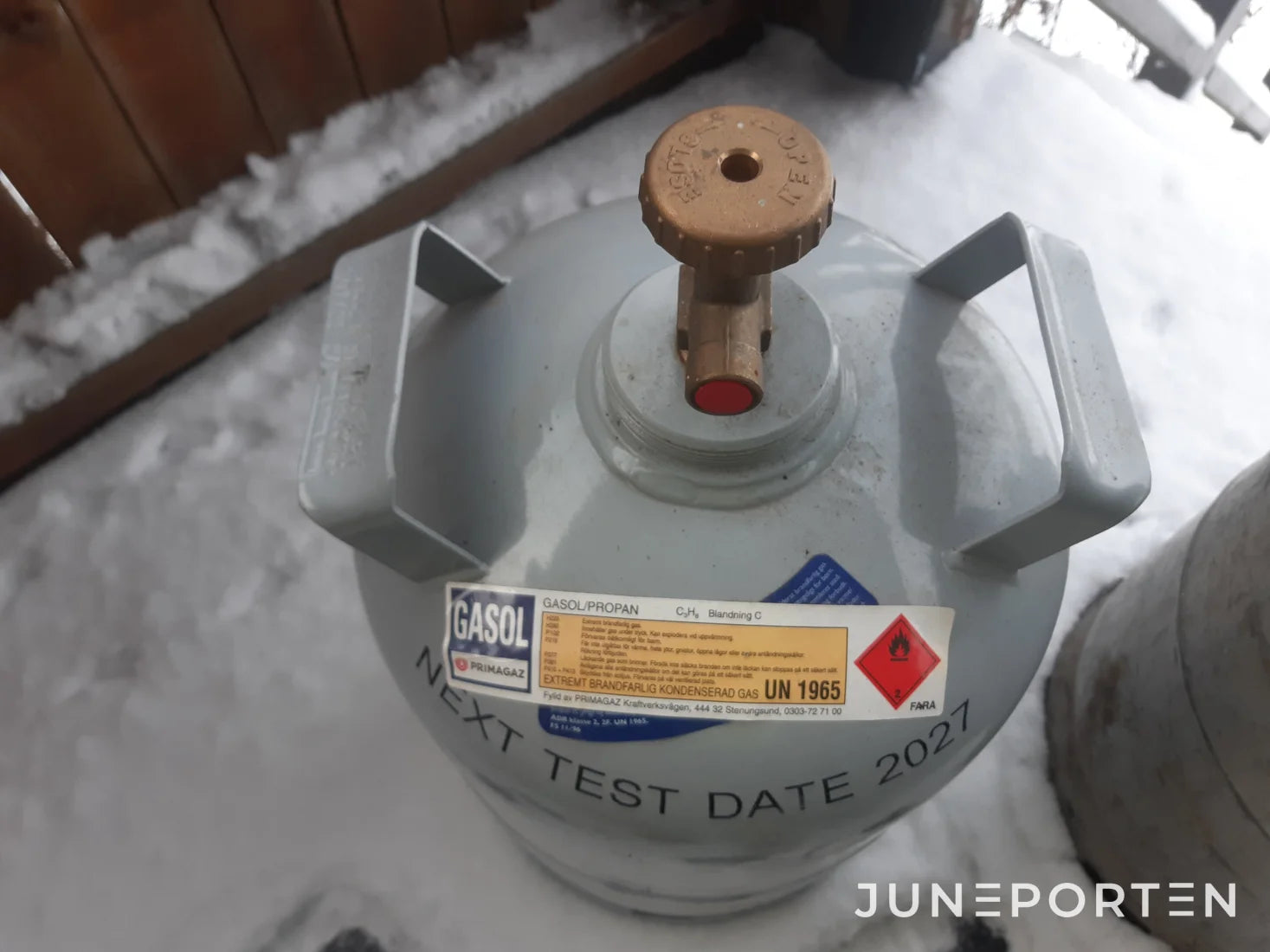 3 st Gasflaskor