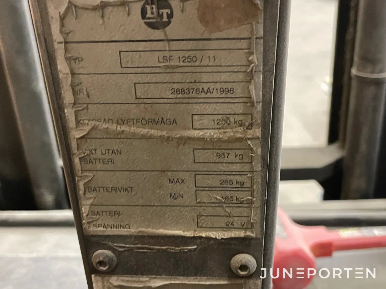 Åkstaplare BT LSF1250/11