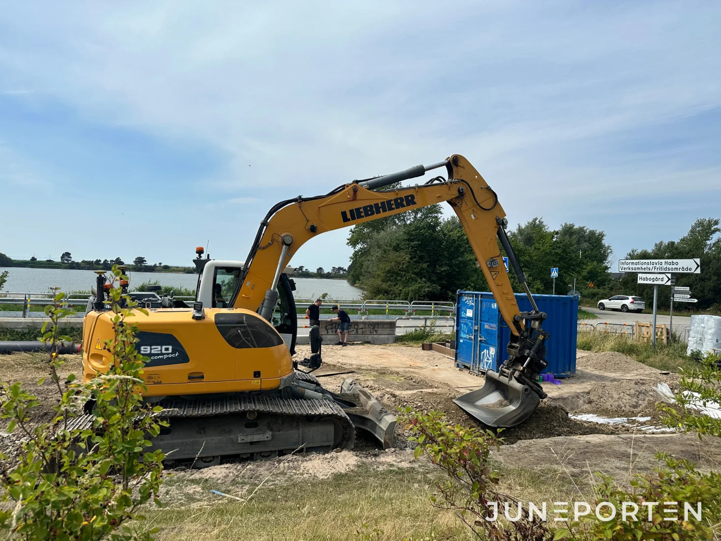 Bandgrävare Liebherr 920 Compact