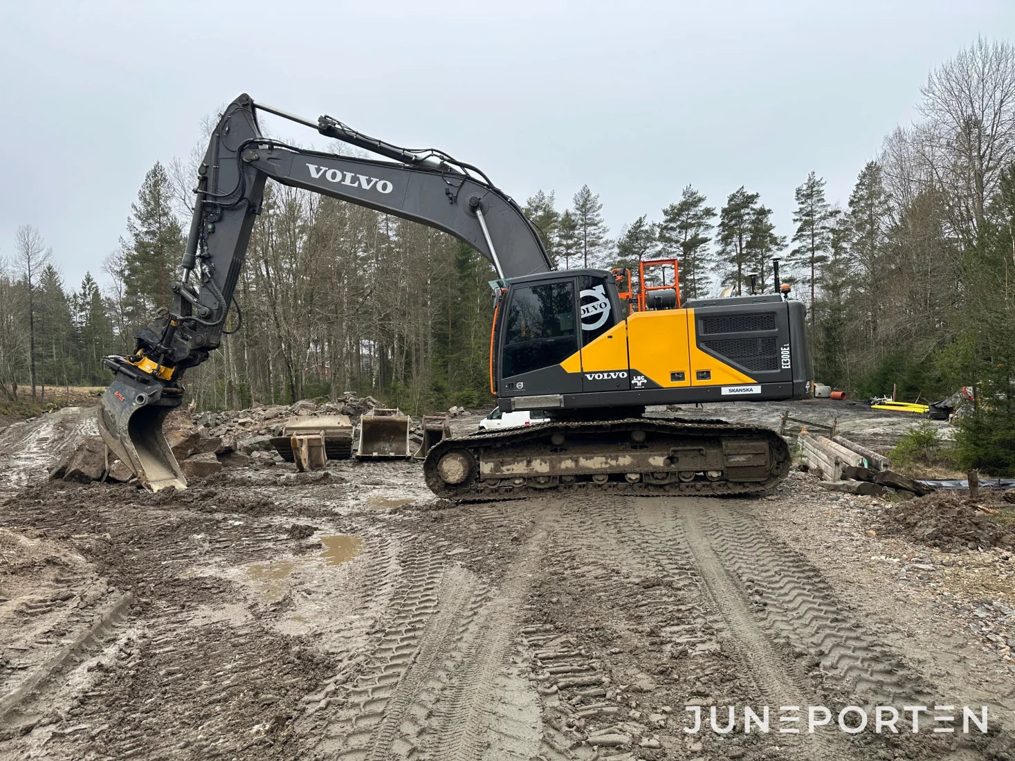 Bandgrävare Volvo EC300 El