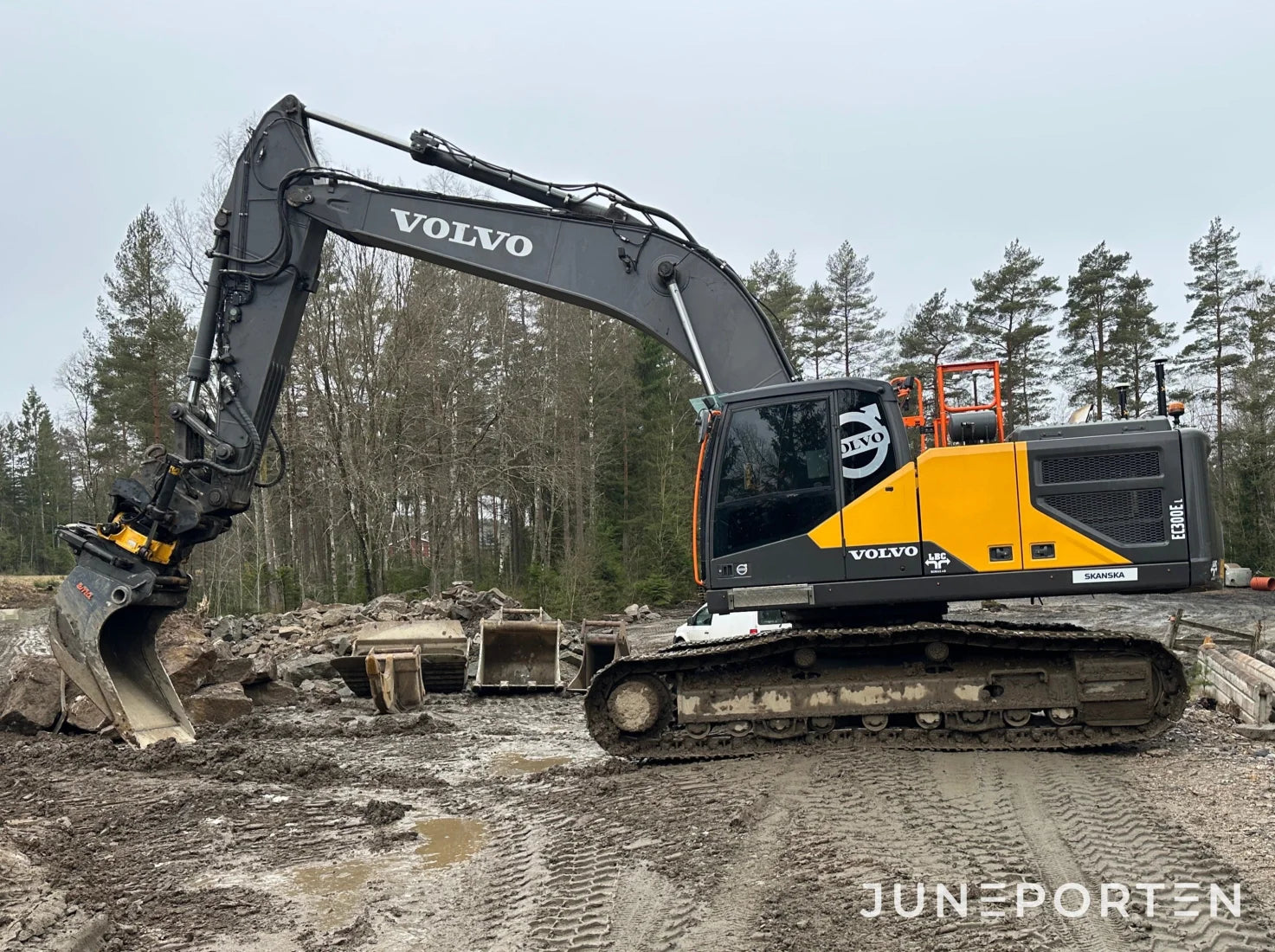 Bandgrävare Volvo EC300 El