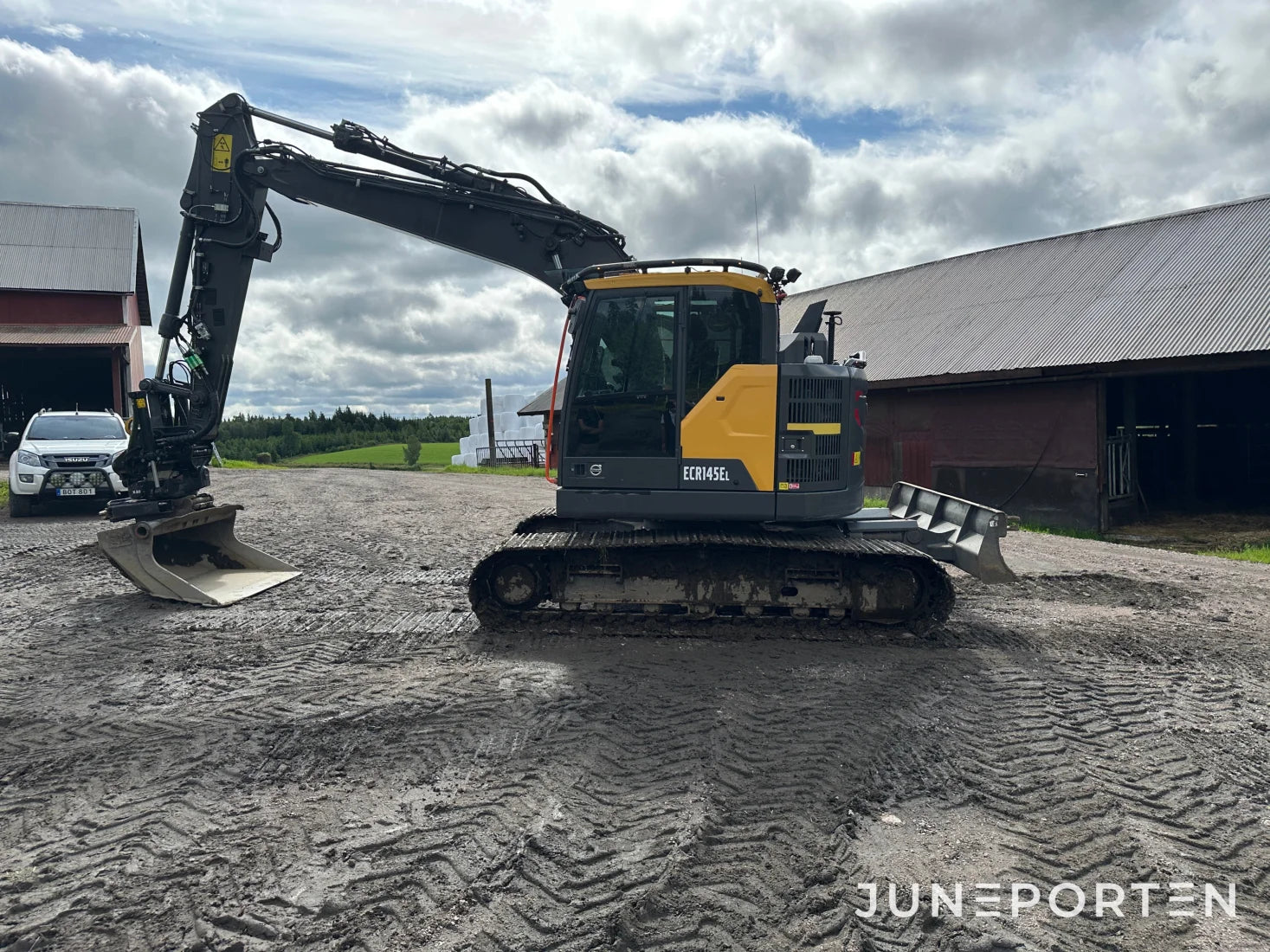 Bandgrävare Volvo ECR 145 EL