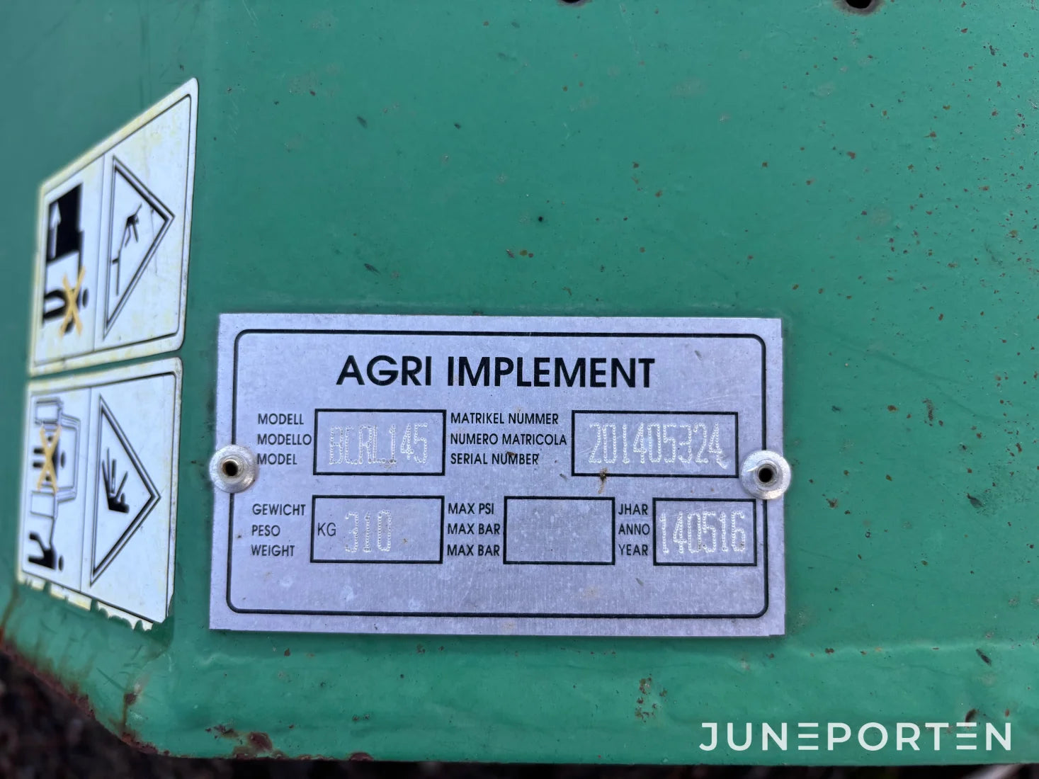 Betesputs Agri Implement BCRL 145