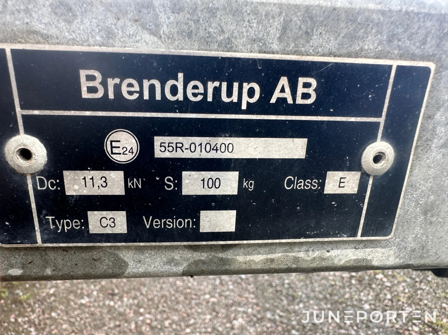 Skåpsläp Brenderup  CER