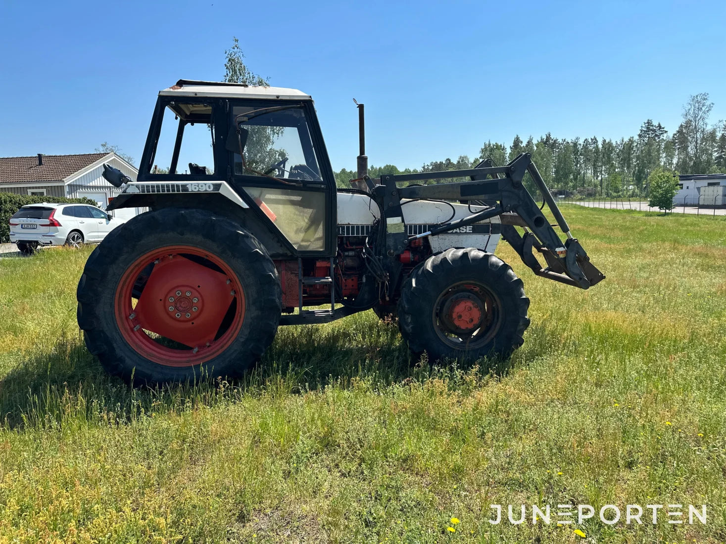 Case IH 1690 Turbo AWD med lastare