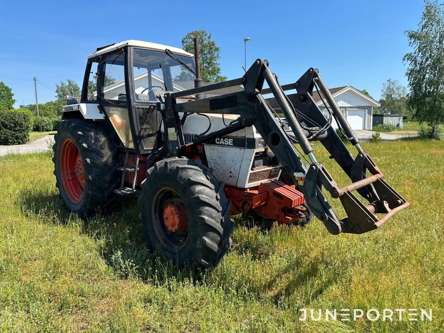 Case IH 1690 Turbo AWD med lastare