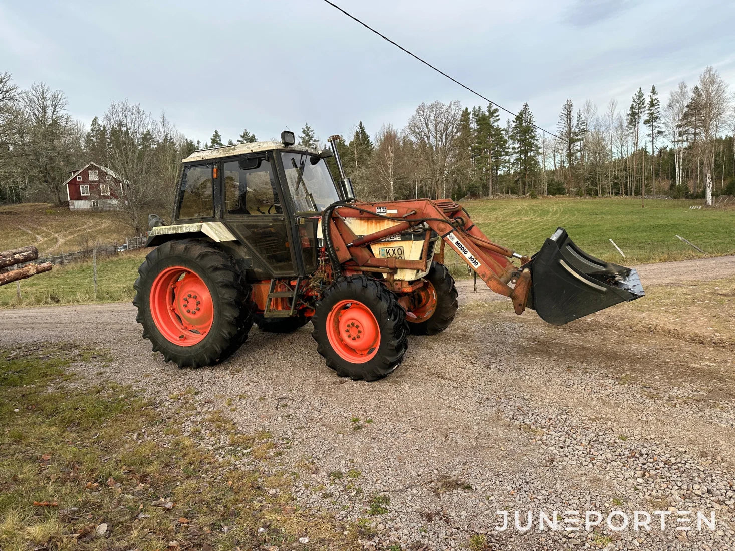 Case IH 1390 4WD med lastare