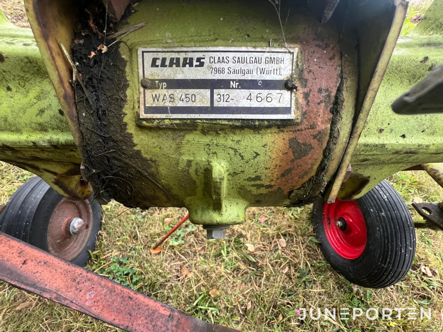 Hövändare Claas WAS 450