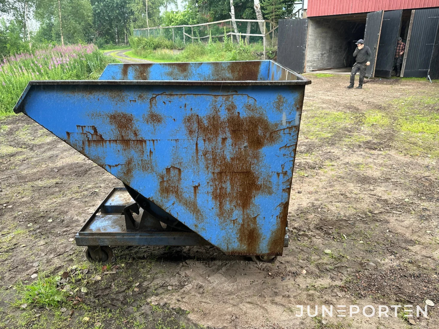 Container tippbar