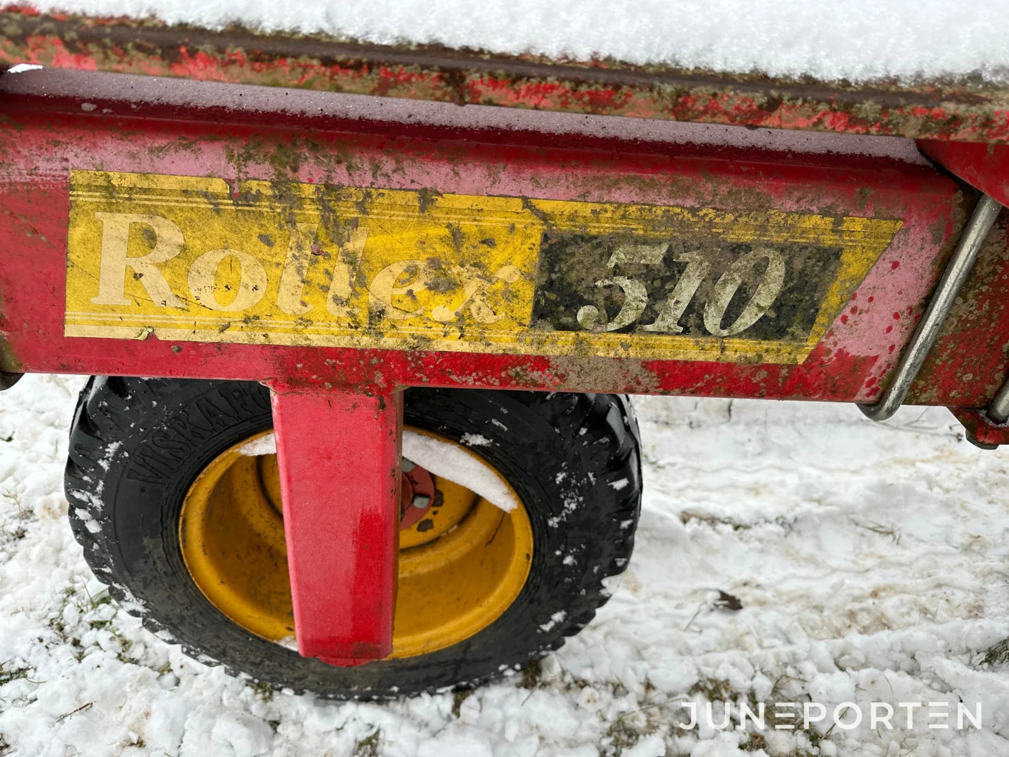 Crosskiller vält Väderstad Rollex 510