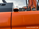 Hjulgrävare Doosan DX140W med dumpervagn