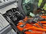 Hjulgrävare Doosan DX140W med dumpervagn