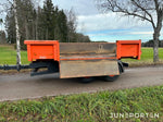 Hjulgrävare Doosan DX140W med dumpervagn