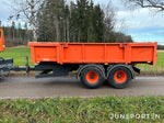 Hjulgrävare Doosan DX140W med dumpervagn