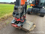 Hjulgrävare Doosan DX140W med dumpervagn