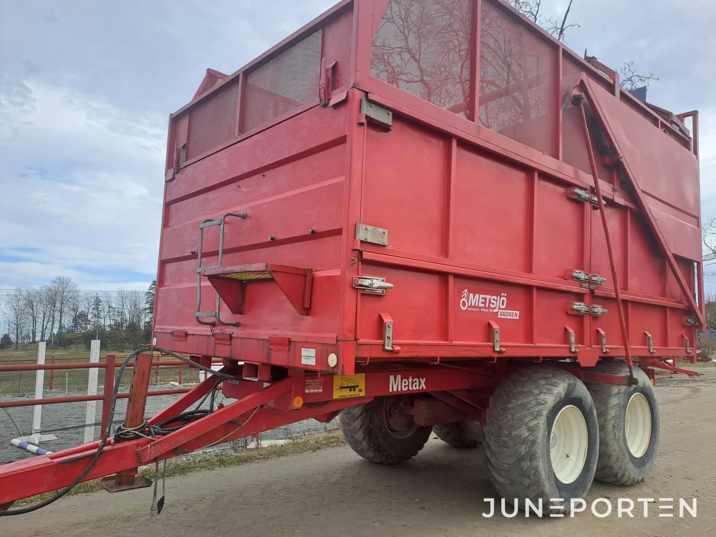 Ensilage / Spannmålsvagn Metsjö Metax