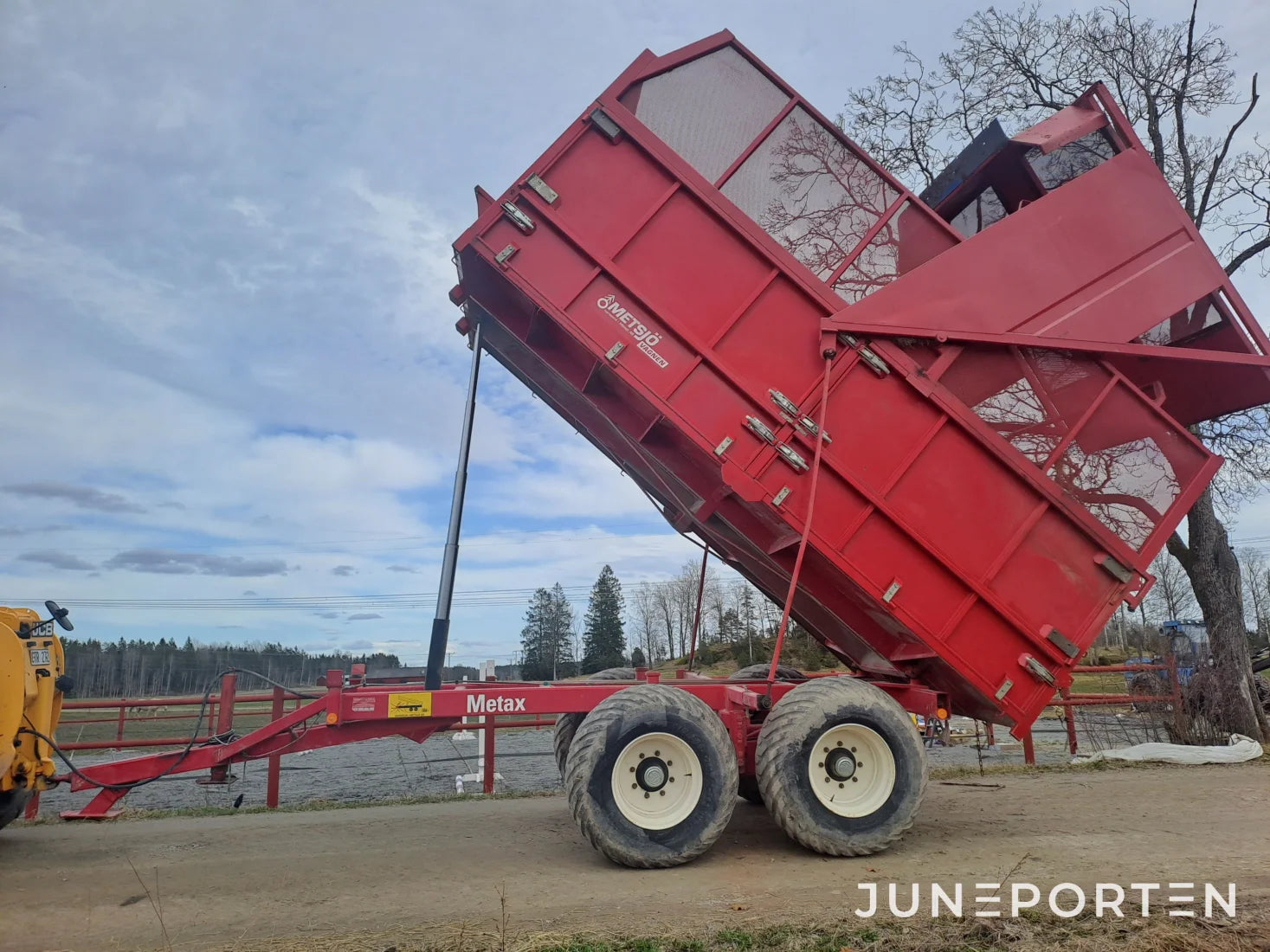 Ensilage / Spannmålsvagn Metsjö Metax