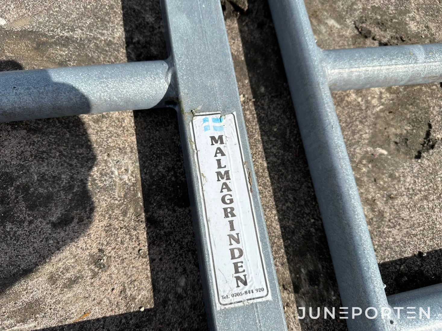 Fångstgrindar galvade