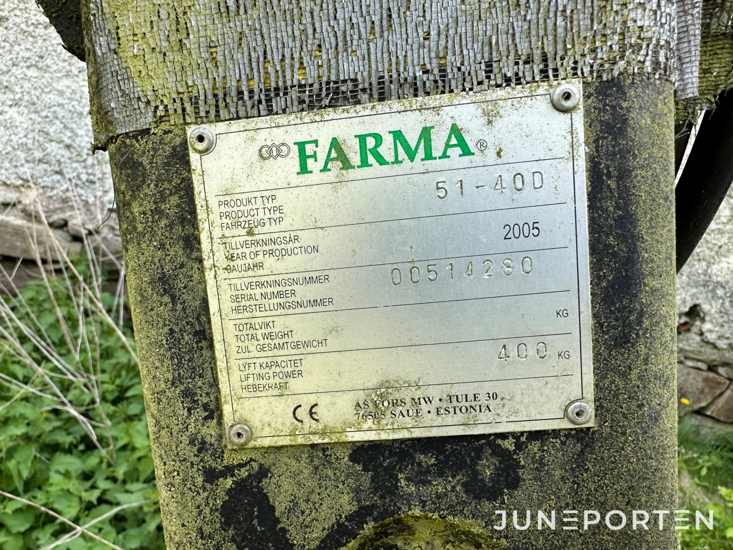 Kran med grip Farma 51-40D