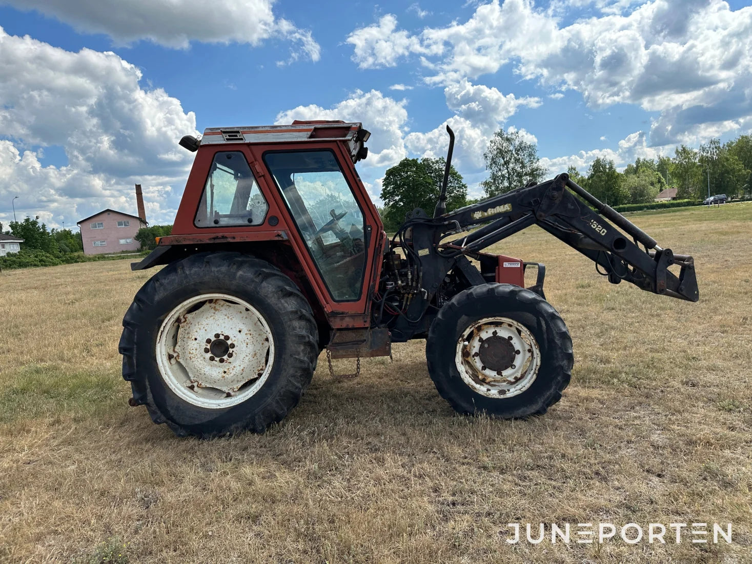 Fiat 80-90 med trima lastare, testprodukt