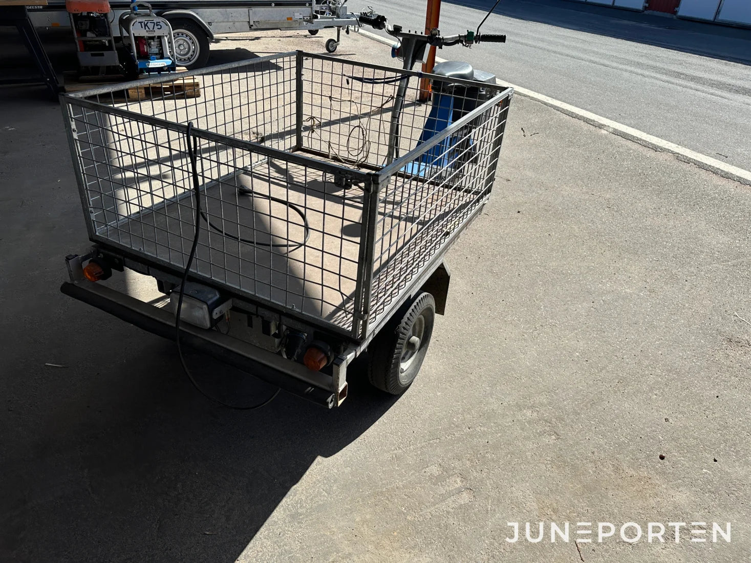 Flakmoped Transportel
