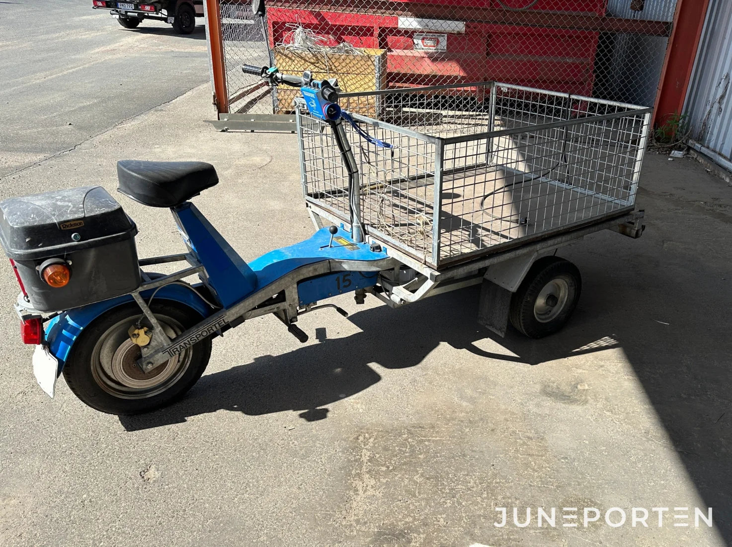 Flakmoped Transportel