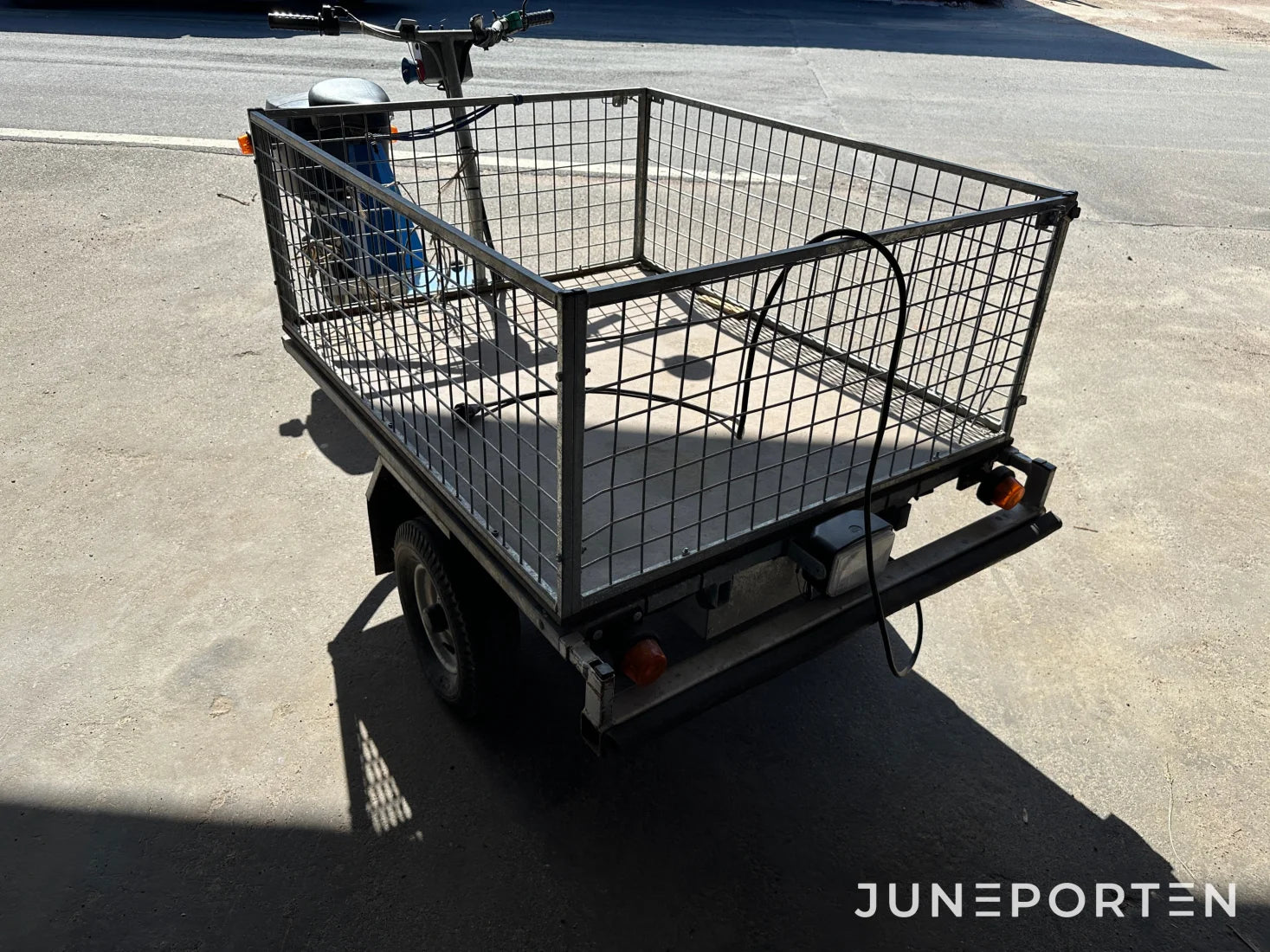 Flakmoped Transportel
