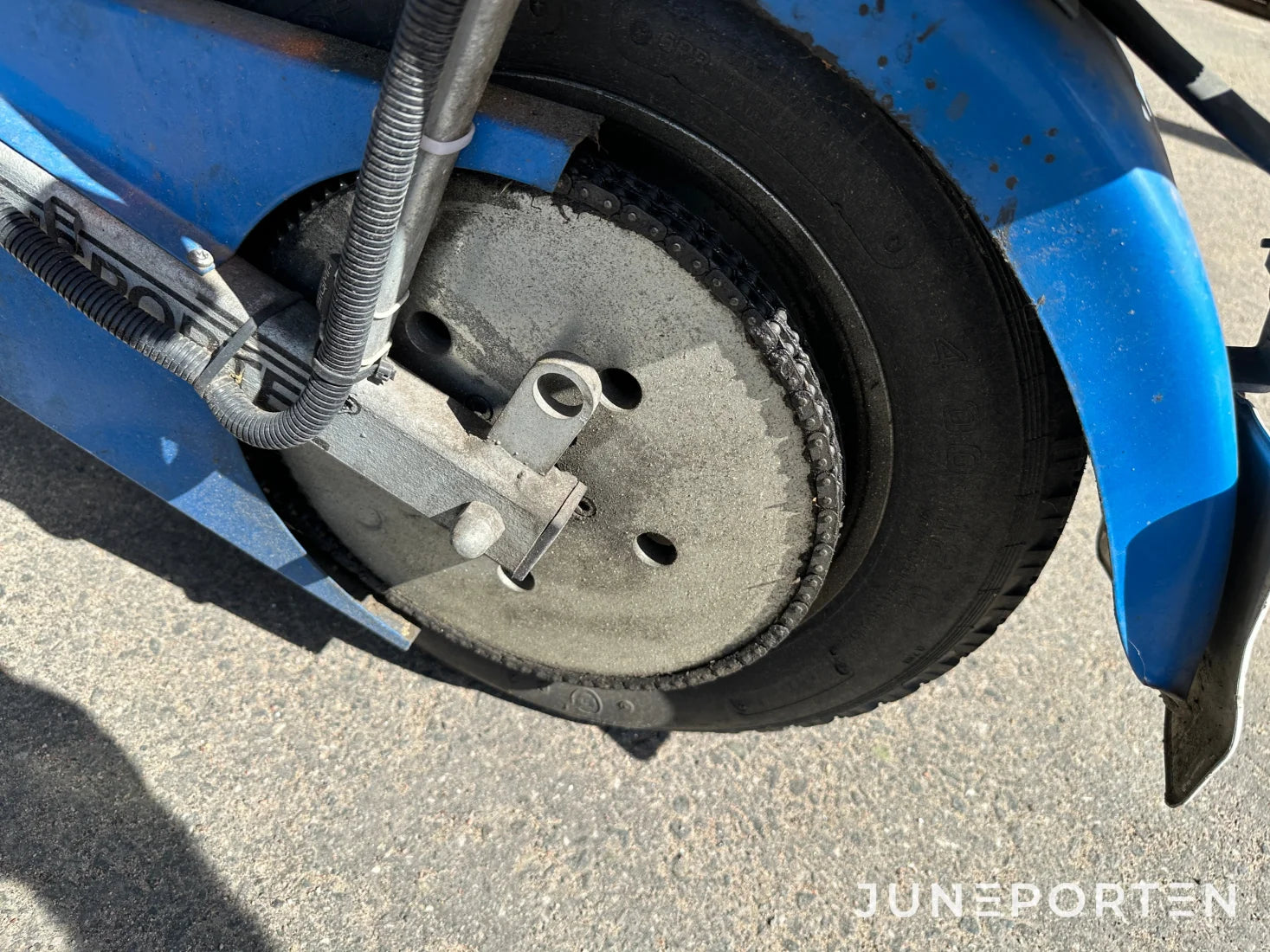 Flakmoped Transportel