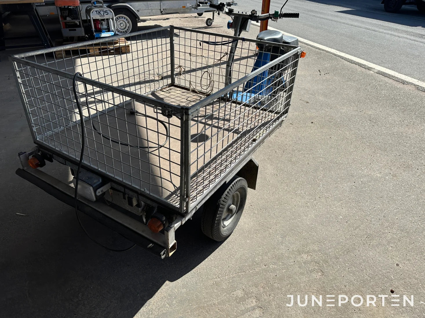 Flakmoped Transportel