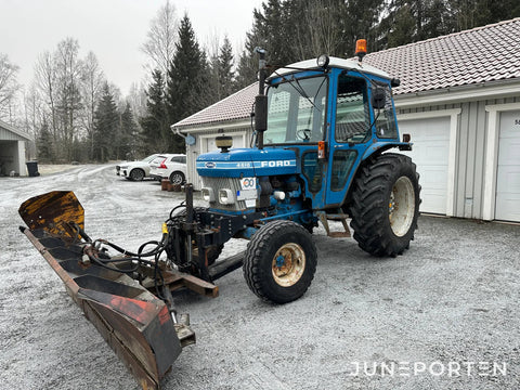 Ford 4610 med snöplog Holms