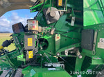 Fyrkantspress John Deere L1524H med vagn