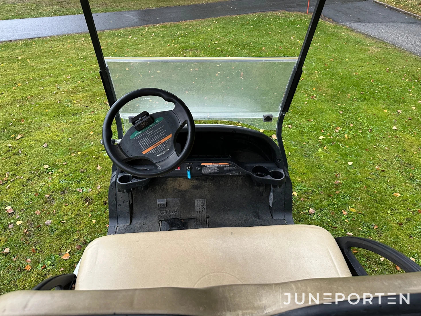 Golfbil Club Car med laddare