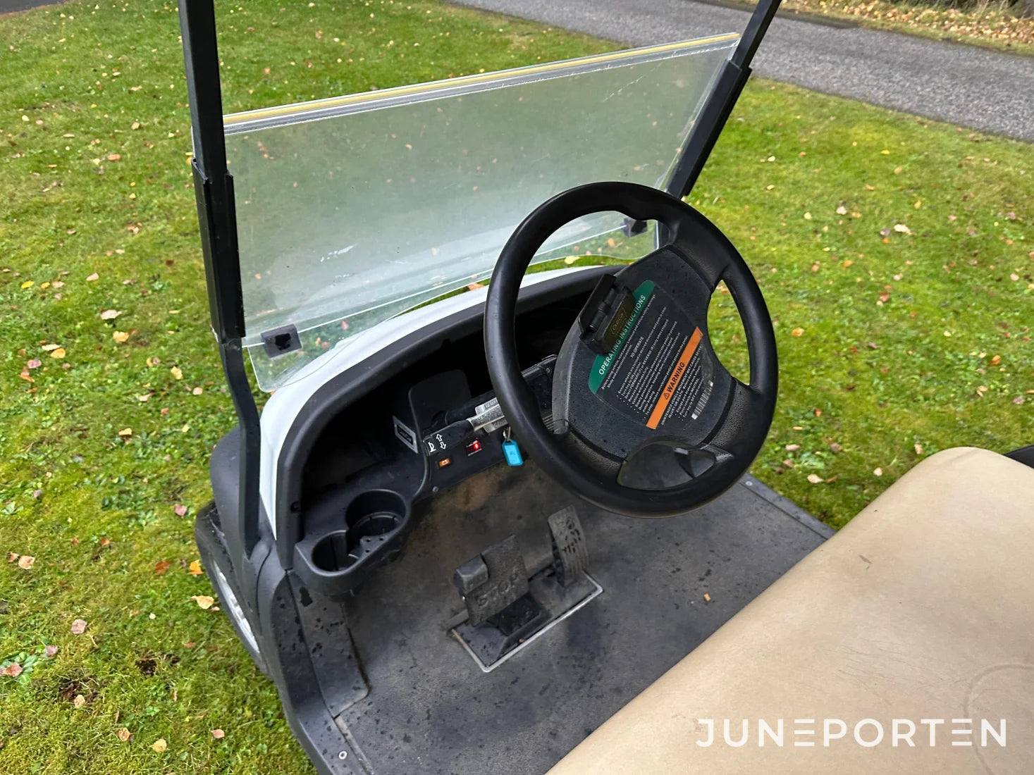 Golfbil Club Car med laddare