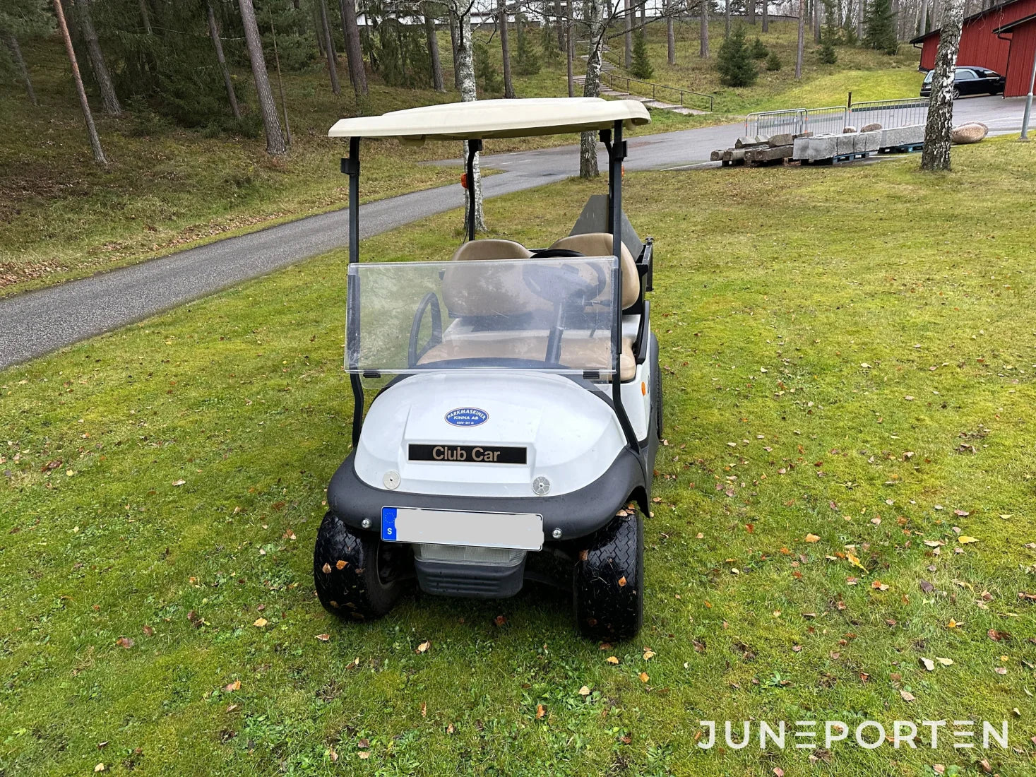 Golfbil Club Car med laddare