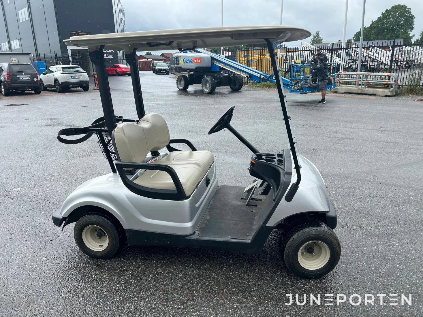 Golfbil Yamaha med laddare