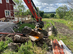 Grävmaskin Kubota KX057-4 med tillbehör