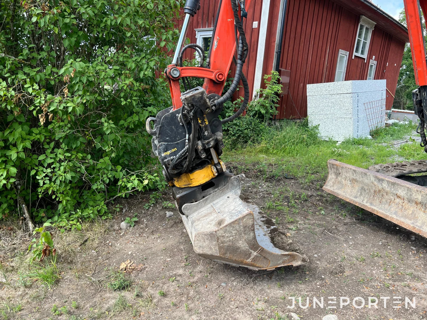 Grävmaskin Kubota KX057-4 med tillbehör