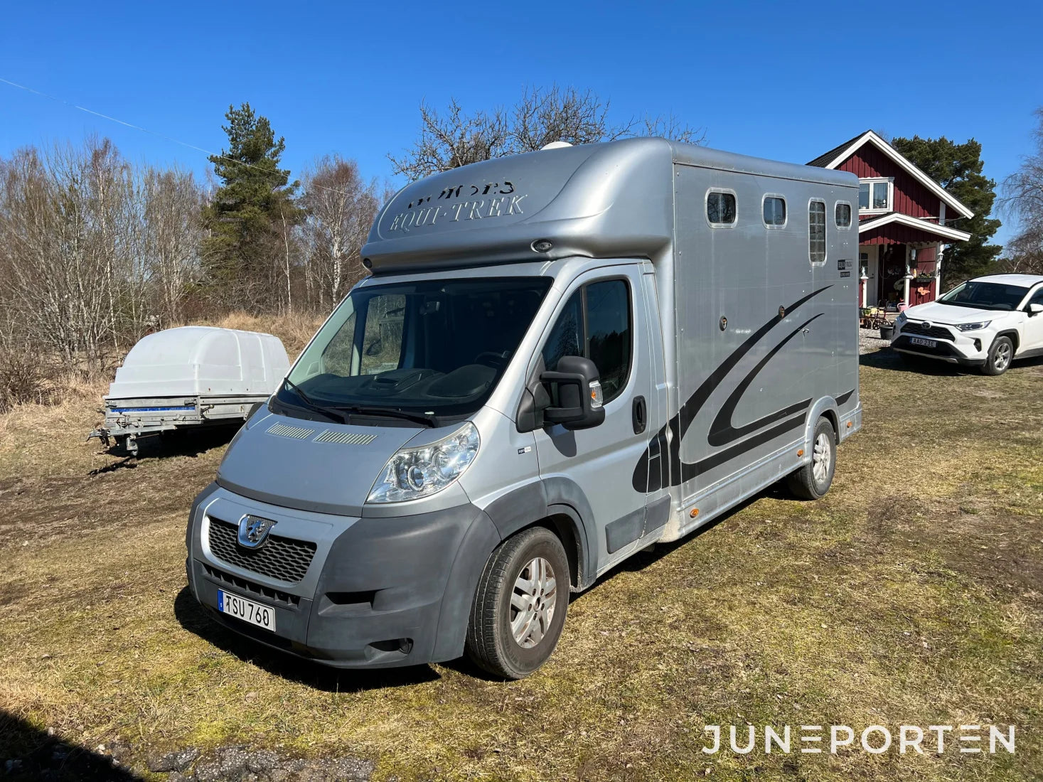 Hästtransport Peugeot Boxer 44O Zuckoff LHD