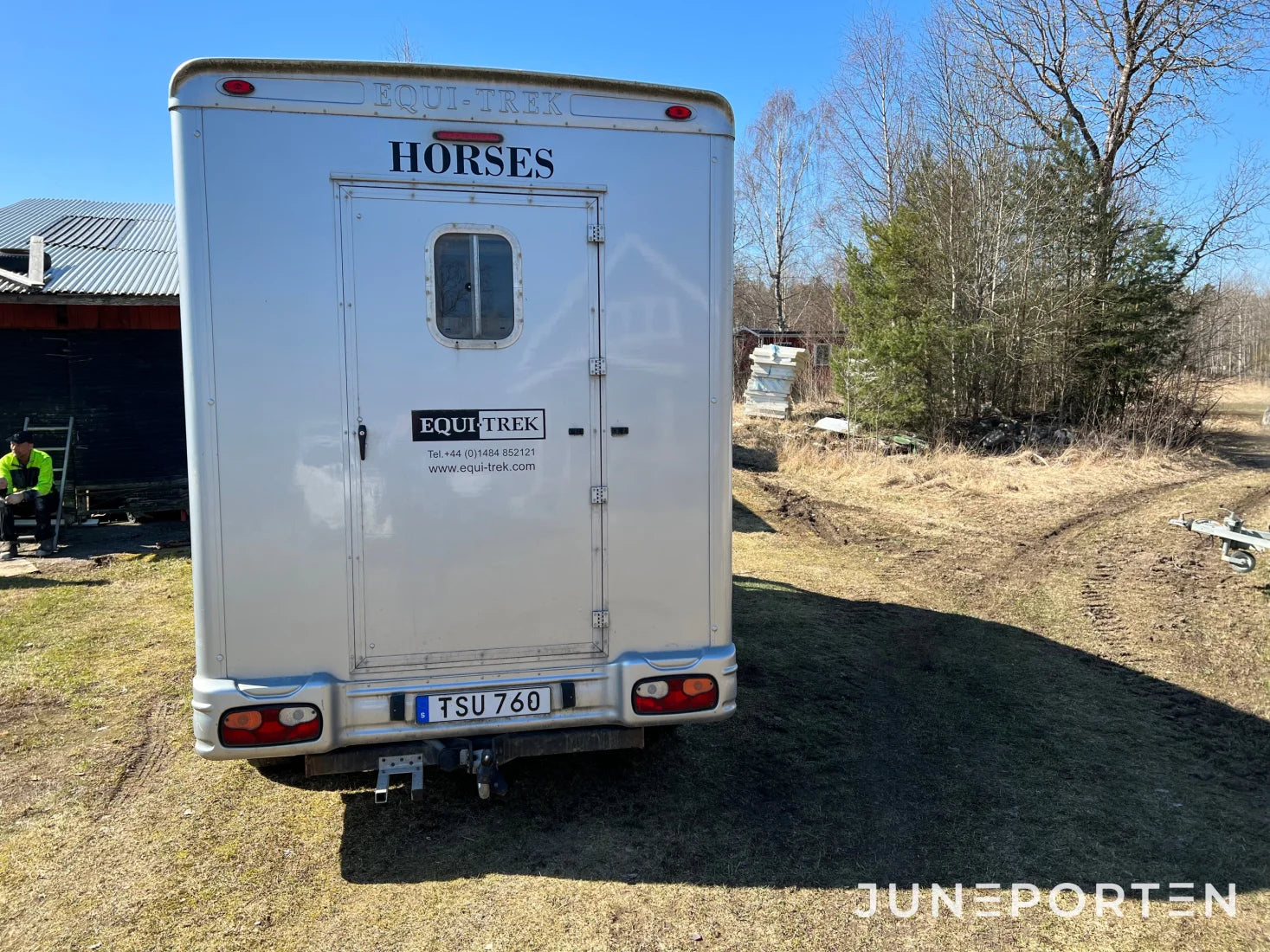 Hästtransport Peugeot Boxer 44O Zuckoff LHD