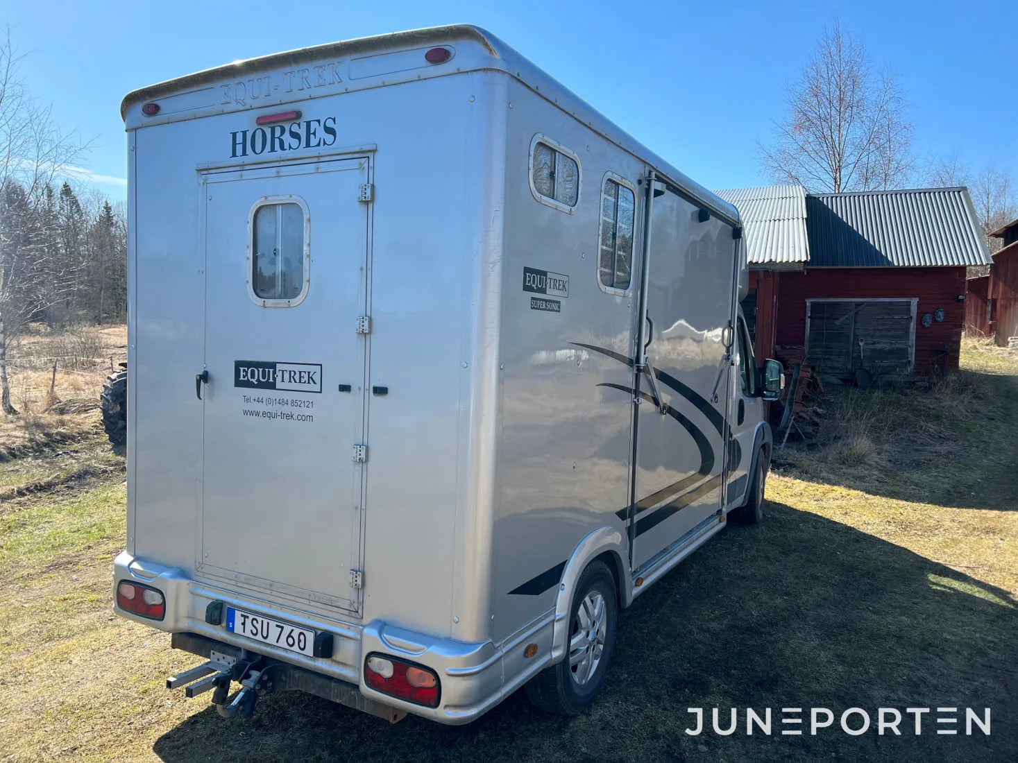 Hästtransport Peugeot Boxer 44O Zuckoff LHD