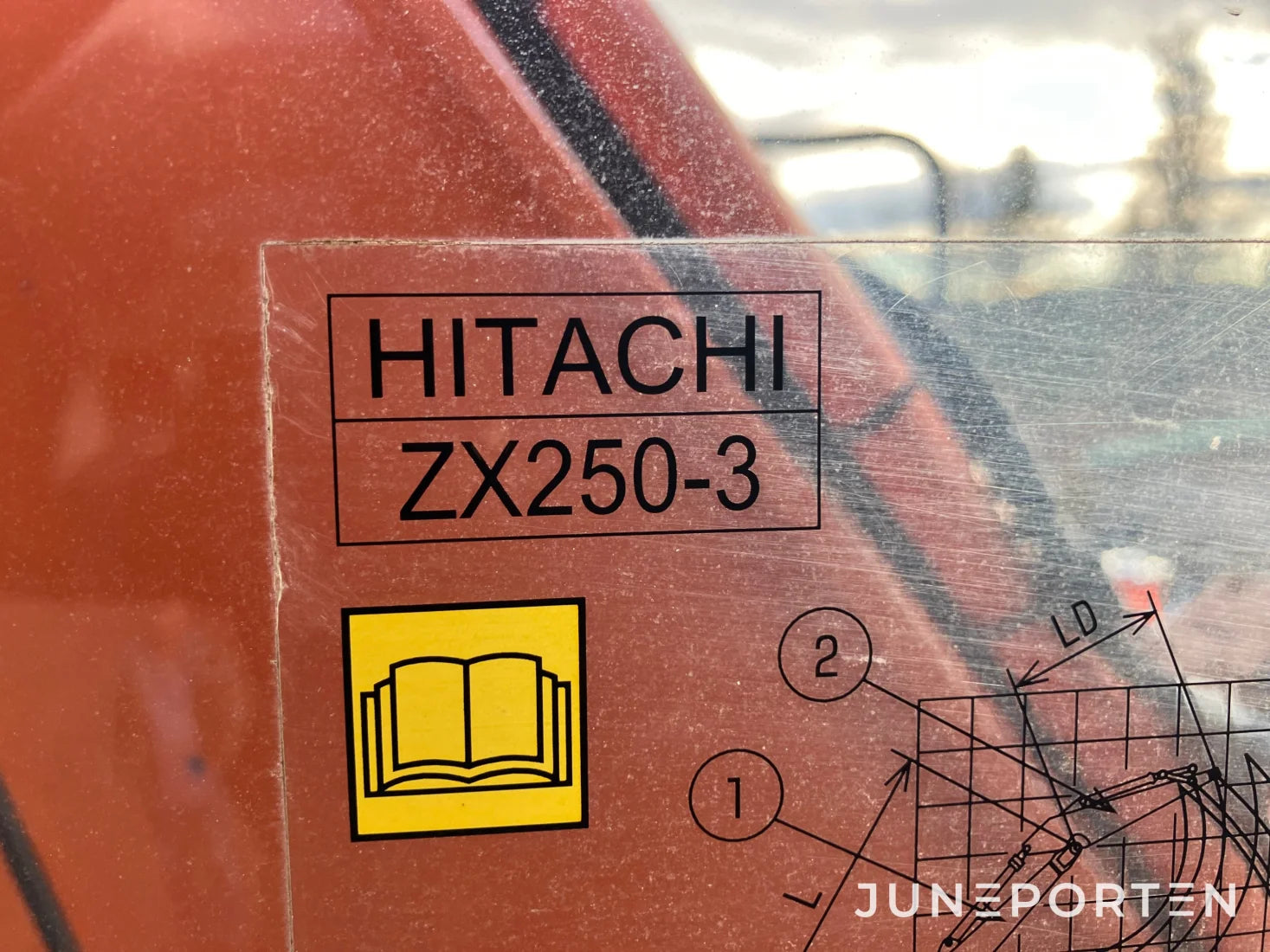 Bandgrävare Hitachi ZAXIS 250-3 LC