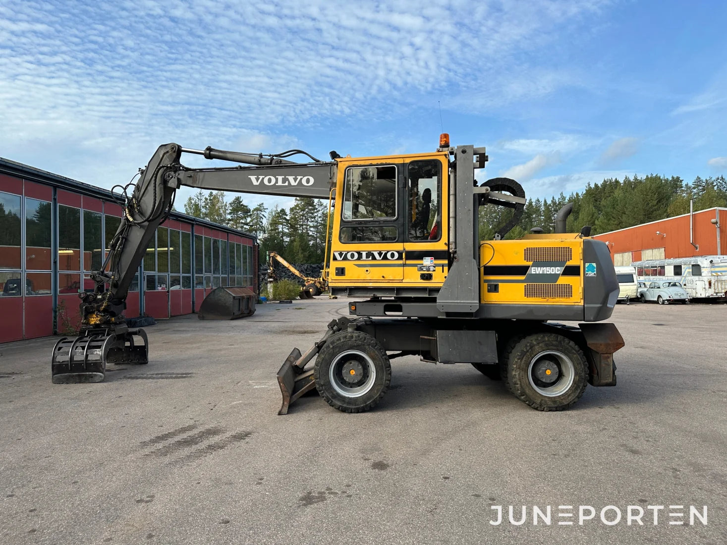 Hjulgrävare Volvo EW 150 C