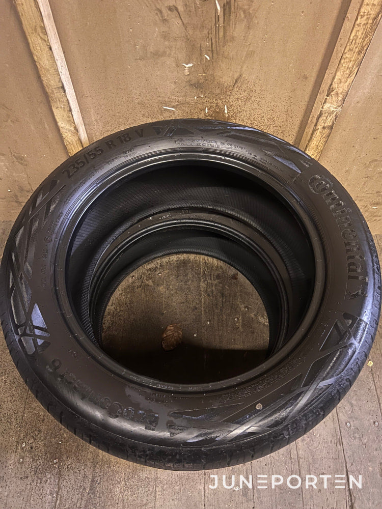 2styck 235/55 R18 100v Continental EcoContact 6