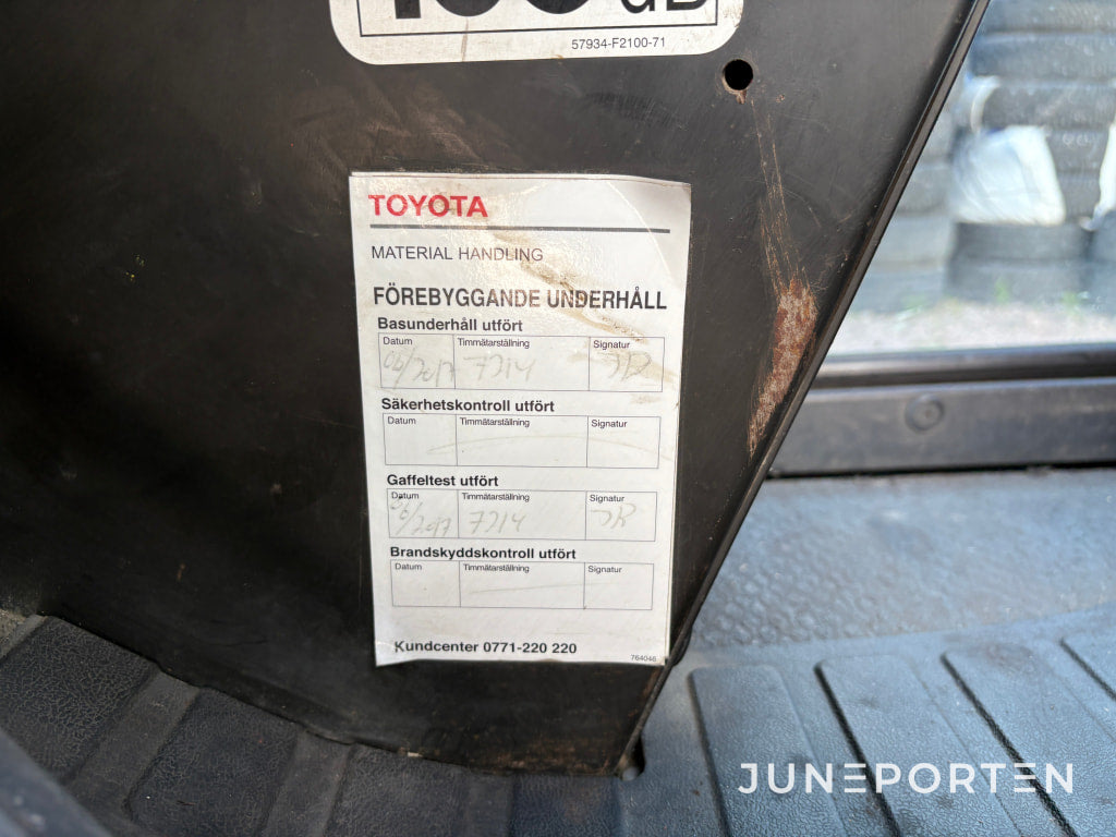 Gaffeltruck Toyota