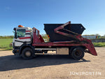 Scania Lastbil med lastväxslarflak