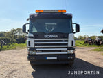 Scania Lastbil med lastväxslarflak