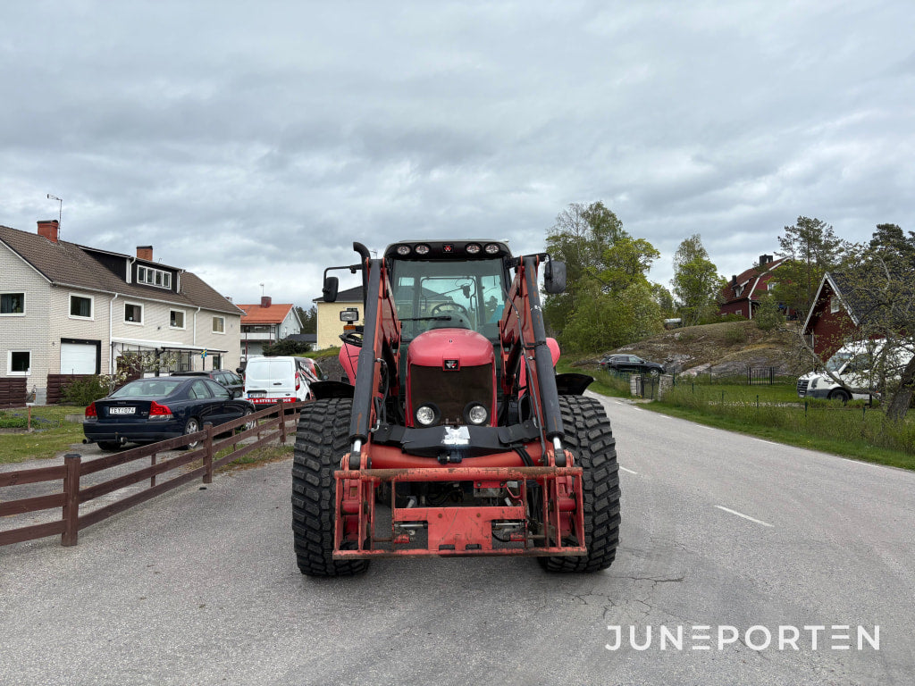 Massey Ferguson 6480 Dyna 6 med lastare och frontlyft