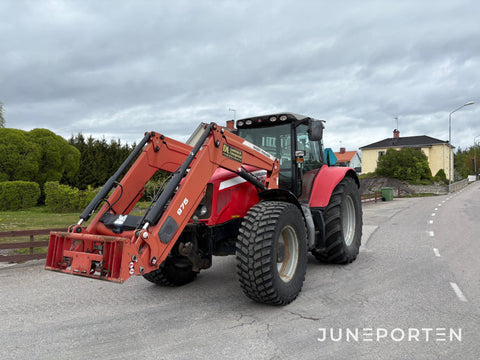 Massey Ferguson 6480 Dyna 6 med lastare och frontlyft