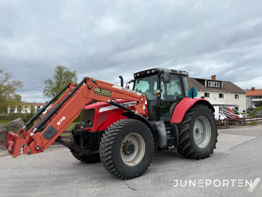 Massey Ferguson 6480 Dyna 6 med lastare och frontlyft