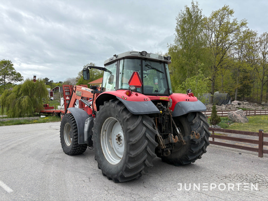 Massey Ferguson 6480 Dyna 6 med lastare och frontlyft